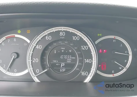 2015 Honda Accord Ex-L V-6 из США, поврежденный, VIN 1HGCR3F81FA005701